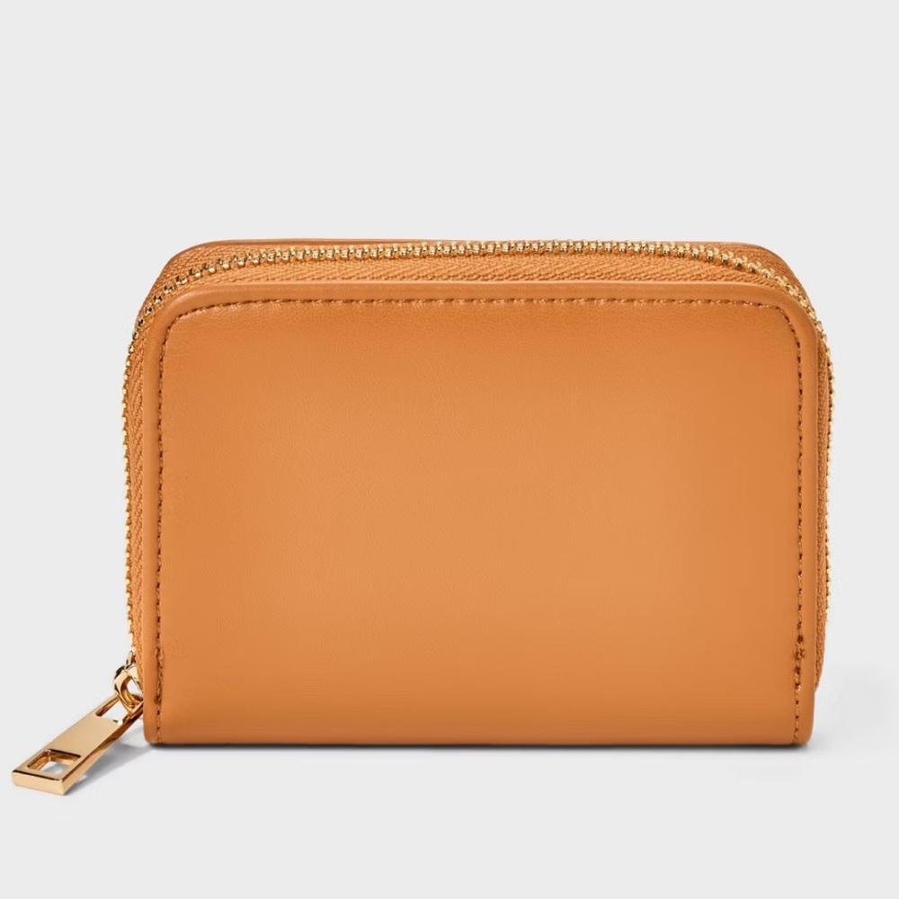 a new day Mustard Yellow Zip Wallet